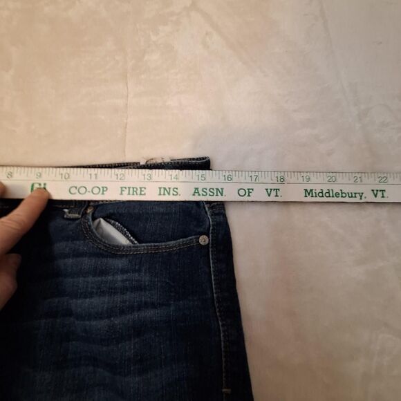 L.e.i. Ashley Low Rise Embellished Embroidered Slim Bootcut Jean Y2k Vintage - Picture 7 of 8